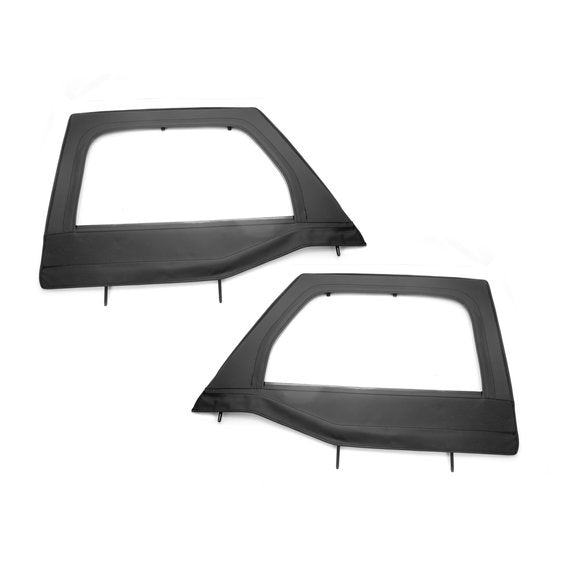 Rugged Ridge 13711.15 Front Soft Upper Doors in Black for 07-18 Jeep Wrangler JK w/