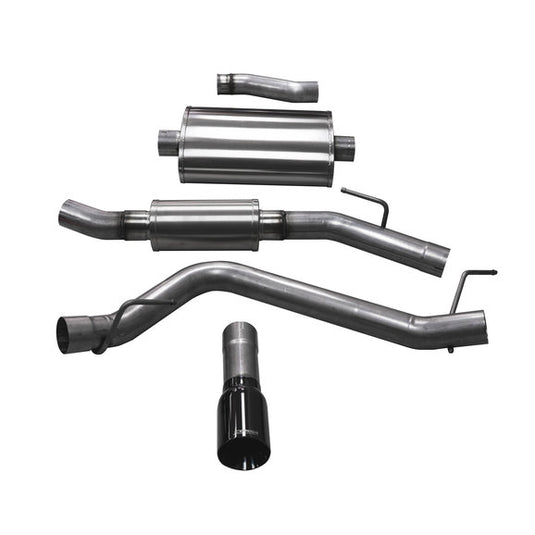 Corsa Performance Axle Back Exhaust System for 20-24 Gladiator JT with 3.6L