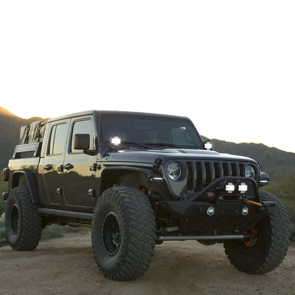 Load image into Gallery viewer, Nacho Offroad Lighting V1JL1 A-Pillar Light Mounts for 18-24 Jeep Wrangler JL &amp; Gladiator JT
