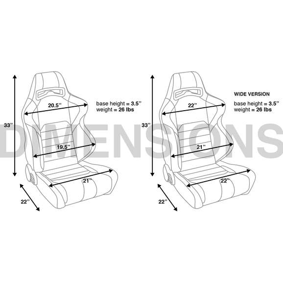 Load image into Gallery viewer, Corbeau LG1 Reclining Race Seat Pair
