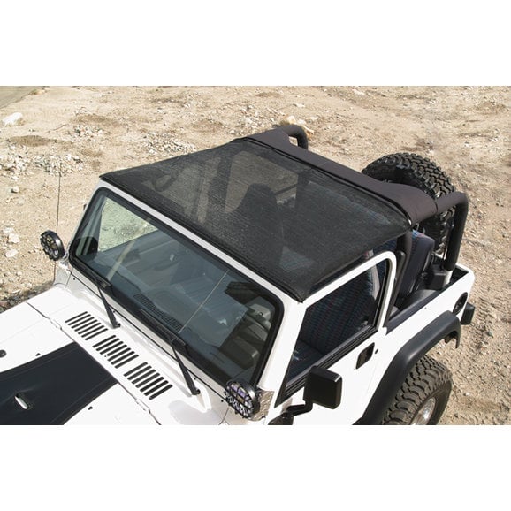 Warrior Products 1170 Breezer Top for 07-18 Jeep Wrangler Unlimited JK 4 Door