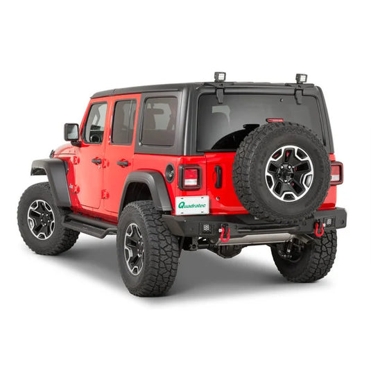 Go Rhino 371200T Rockline Full Width Rear Bumper for 18-21 Jeep Wrangler JL