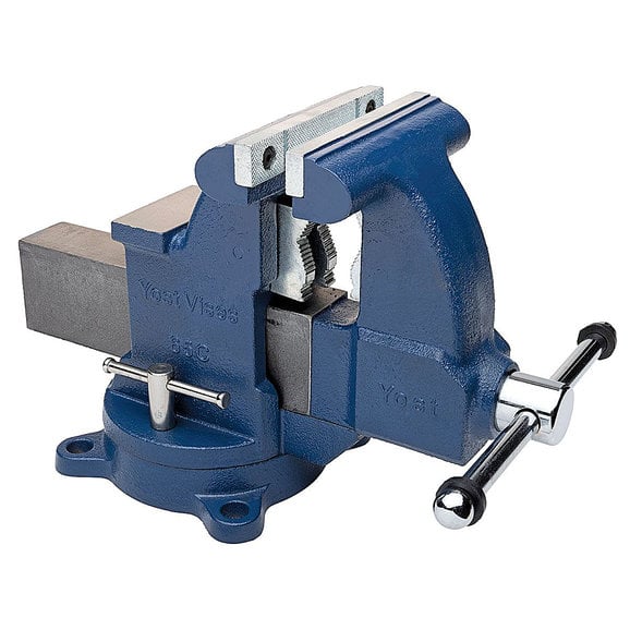 Load image into Gallery viewer, Eastwood Yost Tradesman Combination Pipe and Bench Vise with Swivel Base
