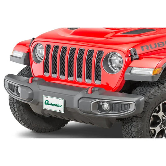 StoNSho Removable Quick Release Front License Plate Bracket for 18-20 Wrangler JL and Gladiator JT