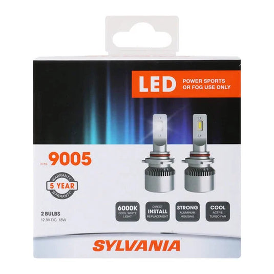 Sylvania 9005SL.BX2 #9005 LED Fog & Powersports Bulb 2 Pack