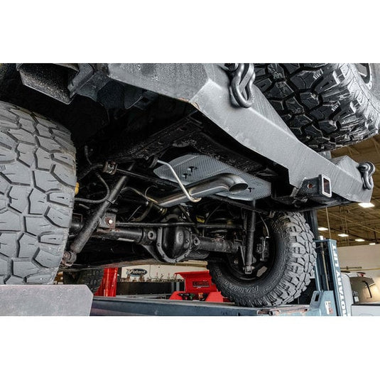 Corsa Performance 21121 Cat-Back System with Turned Down Tip for 07-18 Jeep Wrangler JK Unlimited 4-Door