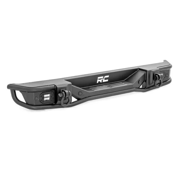 Load image into Gallery viewer, Rough Country 10648 Tubular Rear Bumper for 18-24 Jeep Wrangler JL
