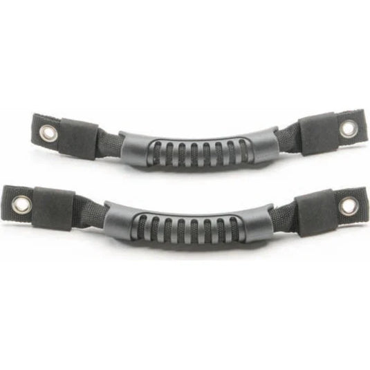 Quadratec Interior Pull Straps in Black for 97-06 Jeep Wrangler TJ & Unlimited