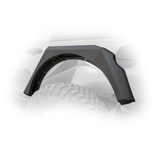 DV8 Offroad FDJL-01 Armor Fenders with Vents & Turn Signals for 18-24 Jeep Wrangler JL