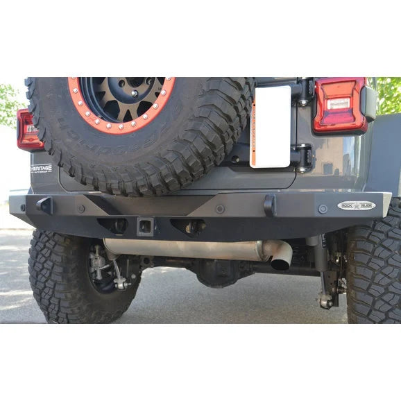 Load image into Gallery viewer, Rock Slide Engineering RB-F-101-JL Rigid Series Full Rear Bumper for 18-21 Jeep Wrangler JL
