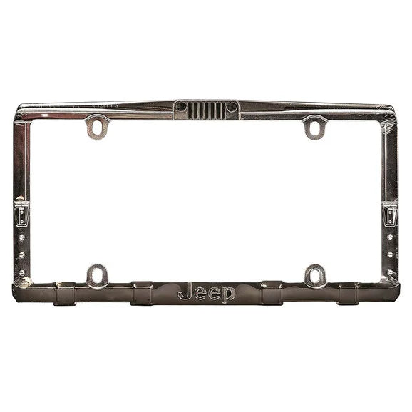 Chroma Graphics 42517 Jeep Grille & Bumper License Plate Frame