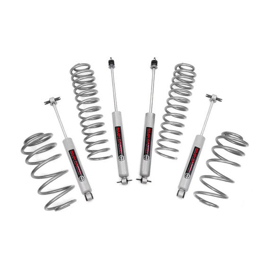 Rough Country 2.5in Suspension Lift Kit for 97-06 Jeep Wrangler TJ