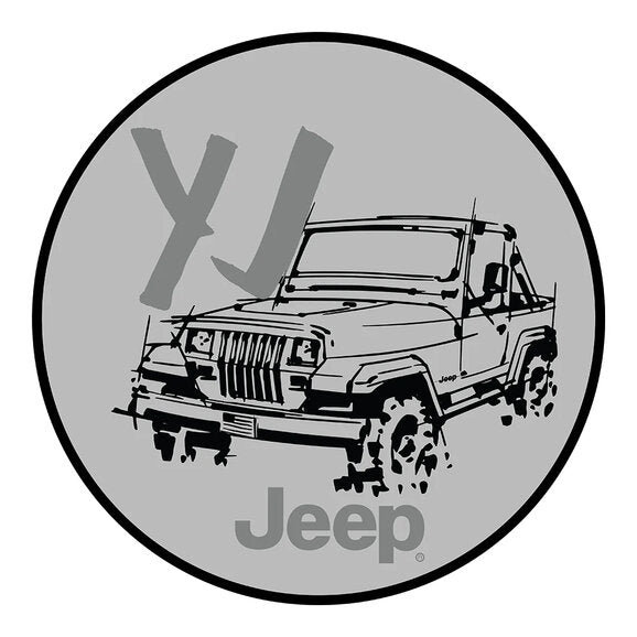 Load image into Gallery viewer, Jeep Merchandise 4&quot; Jeep Logo Circle Jeep Sticker
