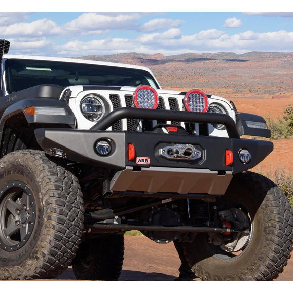 Load image into Gallery viewer, ARB 3450460 Front Bondi Deluxe Winch Bumper for 18-24 Jeep Wrangler JL &amp; Gladiator JT
