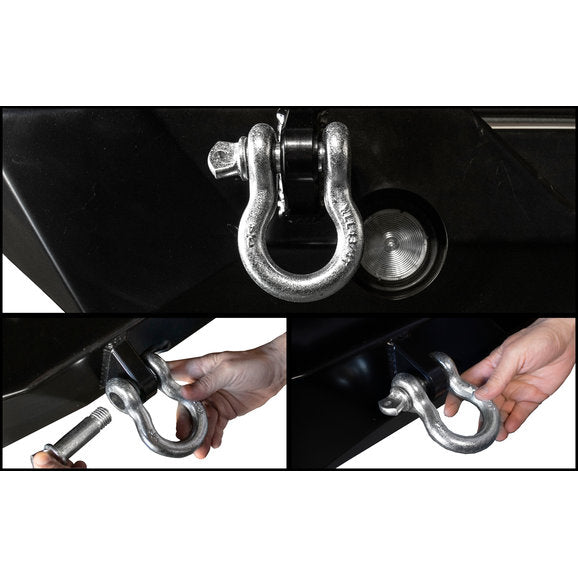 Load image into Gallery viewer, Overland Vehicle Systems 3/4&quot; 4.75 Ton D-Ring Recovery Shackles
