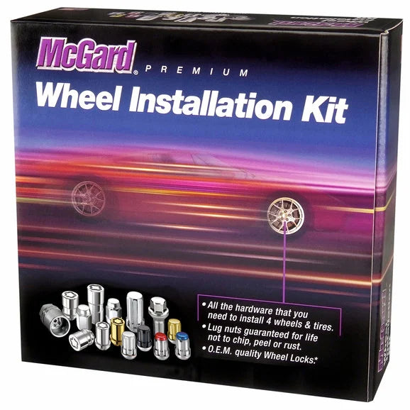 Load image into Gallery viewer, McGard Wheel Install Kit for 18-24 Jeep Wrangler JL &amp; Gladiator JT
