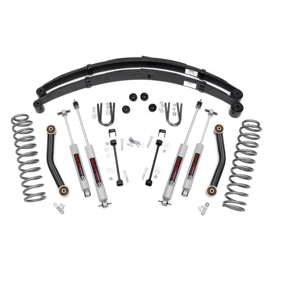 Load image into Gallery viewer, Rough Country 4.5in Suspension Lift Kit for 84-01 Jeep Cherokee XJ
