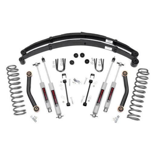 Rough Country 4.5in Suspension Lift Kit for 84-01 Jeep Cherokee XJ