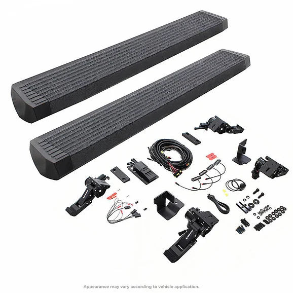 Load image into Gallery viewer, Go Rhino E-BOARD E1 Electric Running Board Kit for 18-23 Jeep Wrangler JL Unlimited 4-Door
