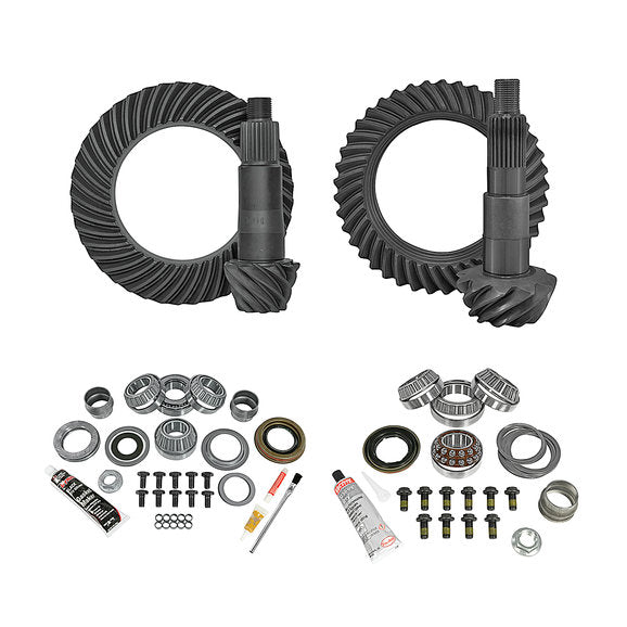 Load image into Gallery viewer, Yukon Gear &amp; Axle Complete Front &amp; Rear Ring and Pinion Kit for 18-24 Jeep Wrangler JL and Gladiator JT
