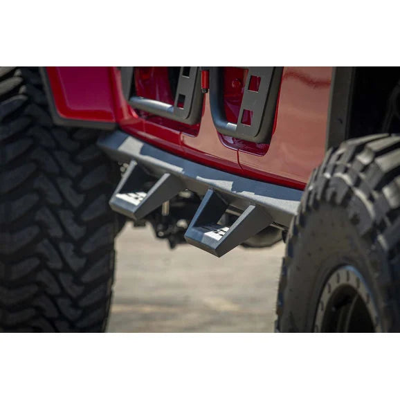 Load image into Gallery viewer, Rough Country 90762 Contoured Drop Steps for 20-24 Jeep Gladiator JT
