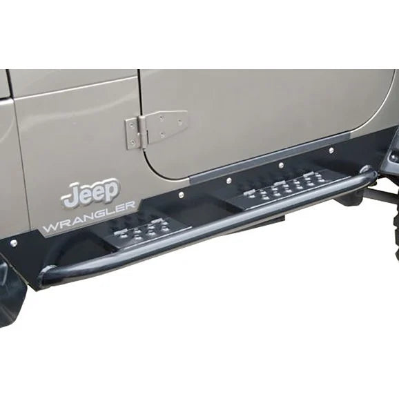 HyLine OffRoad 300300100 Tube Step Rocker Panels for 97-06 Jeep Wrangler TJ