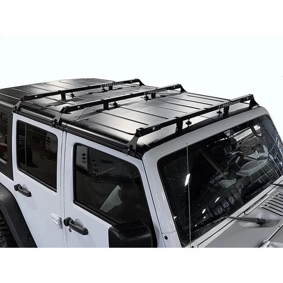 Load image into Gallery viewer, Exposed Racks Hardtop Tent Roof Rack for 07-18 Jeep Wrangler Unlimited JK 4-Door
