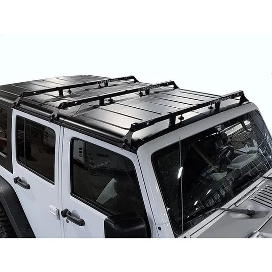 Exposed Racks Hardtop Tent Roof Rack for 07-18 Jeep Wrangler Unlimited JK 4-Door