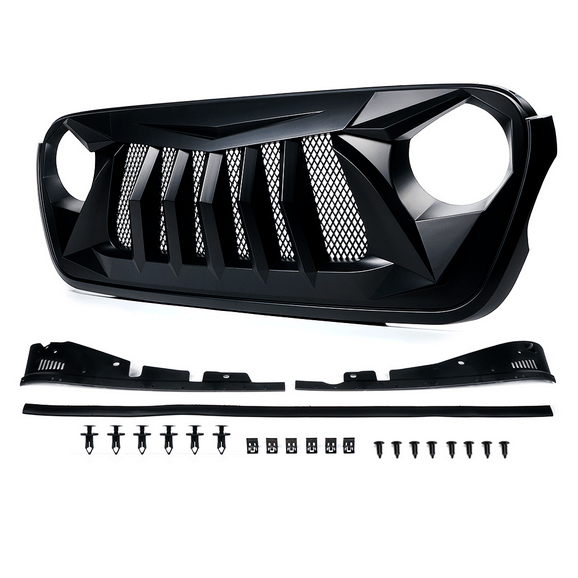 Load image into Gallery viewer, Overtread 19024 Slot Grille for 18-23 Jeep Wrangler JL &amp; Jeep Gladiator JT
