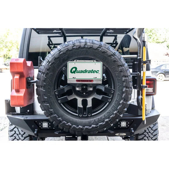 LoD Offroad JLP1811 Spare Tire License Plate Relocation Kit for 18-24 Jeep Wrangler JL