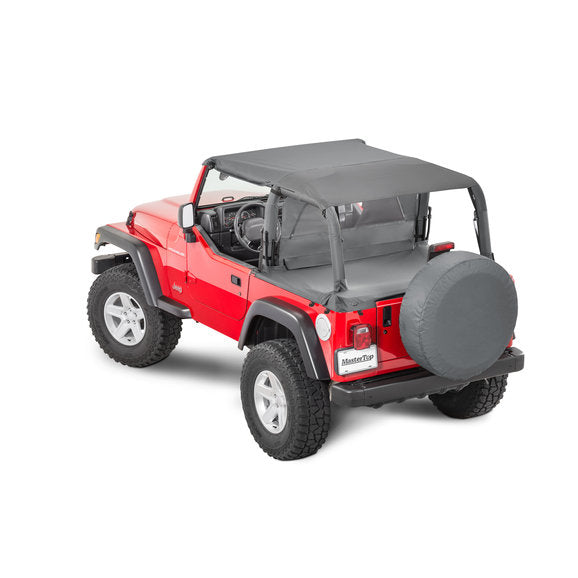 Load image into Gallery viewer, MasterTop Summer Combo Top Plus in Black Diamond for 03-06 Jeep Wrangler TJ
