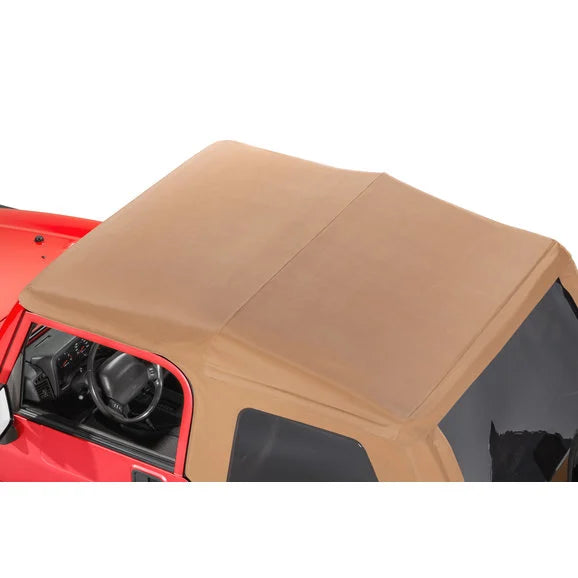 Load image into Gallery viewer, QuadraTop Adventure Top Fastback Conversion Soft Top for 97-06 Jeep Wrangler TJ
