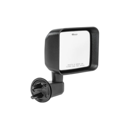 Quadratec Replacement Mirror in Black for 07-18 Jeep Wrangler JK