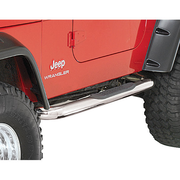 Load image into Gallery viewer, Rugged Ridge Side Step Bars for 87-95 Jeep Wrangler YJ
