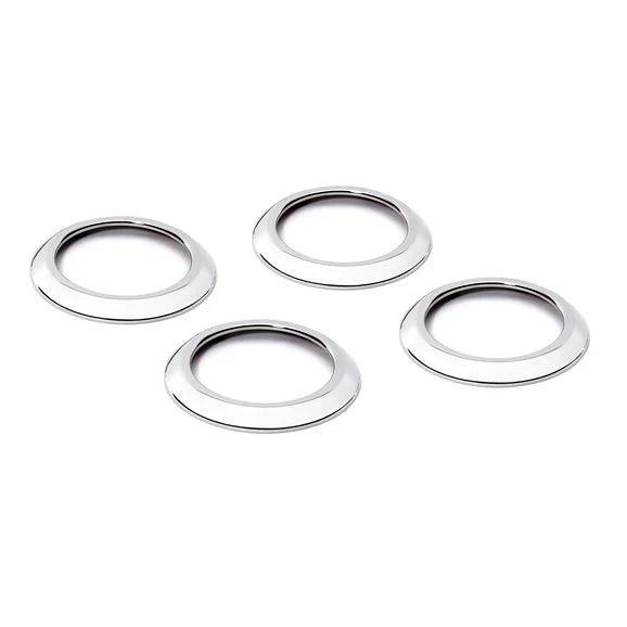 Kentrol 30004 Stainless Steel Air Vent Bezels for 07-10 Jeep Wrangler JK