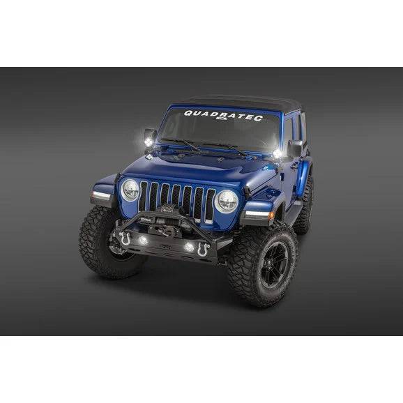 Load image into Gallery viewer, Quadratec Gen II LED Headlights for 18-22 Jeep Wrangler JL &amp; Gladiator JT
