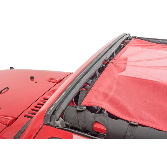 Load image into Gallery viewer, MasterTop ShadeMaker Freedom Mesh Bimini Top Plus for 07-18 Jeep Wrangler JK
