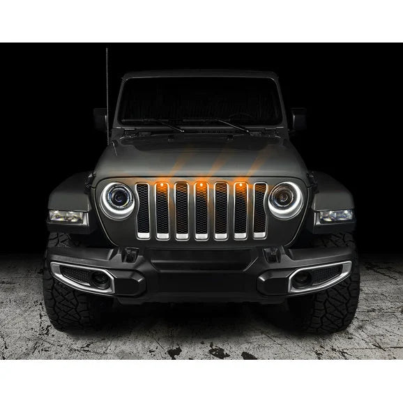 Load image into Gallery viewer, Oracle Lighting Pre-Runner Style LED Grille Light Kit for 18-23 Jeep Wrangler JL
