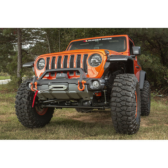 Load image into Gallery viewer, Rugged Ridge Venator Front Bumper for 18-24 Jeep Wrangler JL &amp; Gladiator JT
