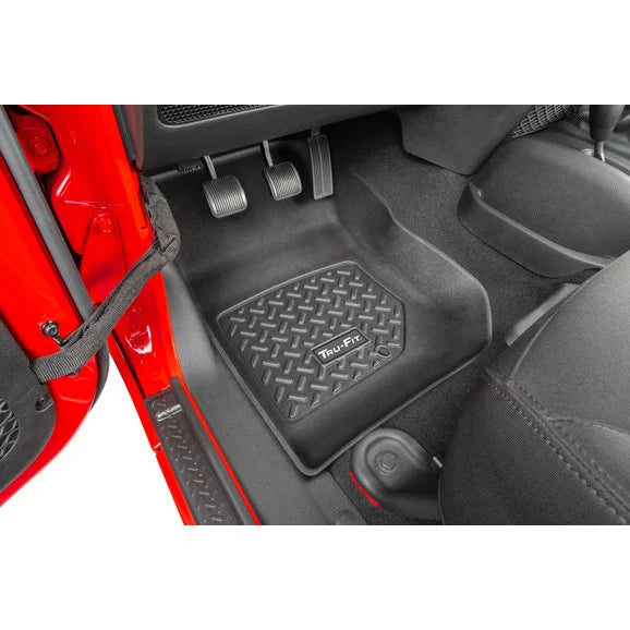 Quadratec Tru-Fit® Floor Liners for 07-13 Jeep Wrangler JK