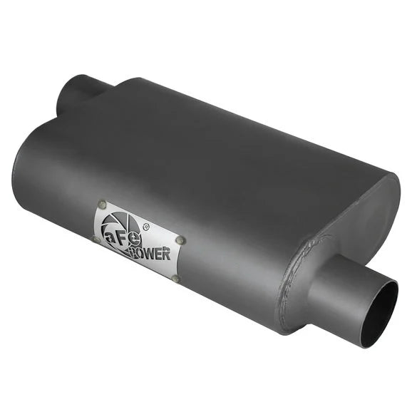 Load image into Gallery viewer, aFe Power 49M00003 Scorpion Aluminized Universal Muffler
