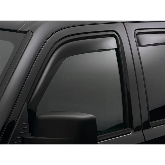 WeatherTech 80485 Front Side Window Deflector Set in Dark Smoke for 08-12 Jeep Liberty KK