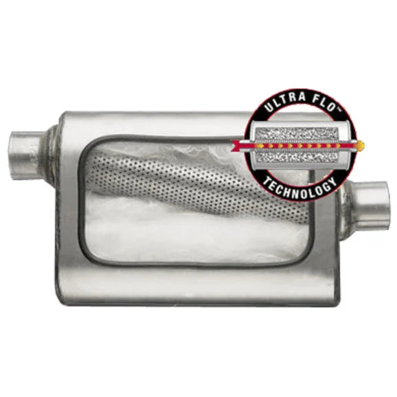 Load image into Gallery viewer, DynoMax 17282 Ultra Flo SS Muffler for 91-99 Jeep Wrangler YJ &amp; TJ
