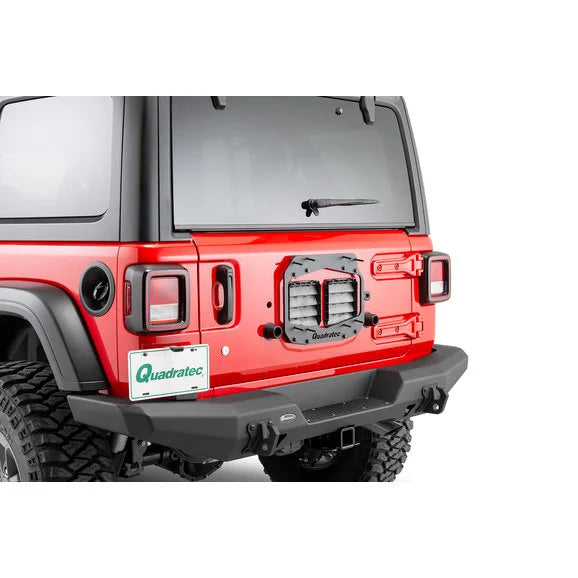 Load image into Gallery viewer, Quadratec Spare Tire Relocation Kit for 18-24 Jeep Wrangler JL
