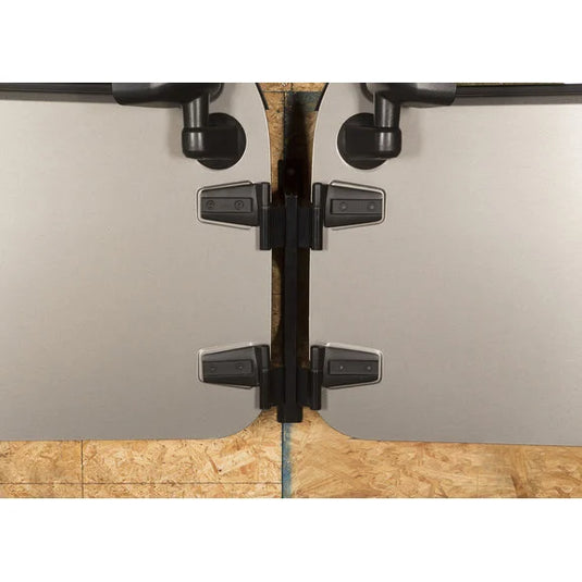 Rugged Ridge 12107.10 Wall Mount Door Holders for 76-24 Jeep Wrangler JL, JK, TJ, YJ & CJ