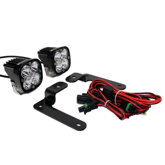 Baja Designs Squadron A-Pillar Kit for 18-24 Jeep Wrangler JL Unlimited & Gladiator JT