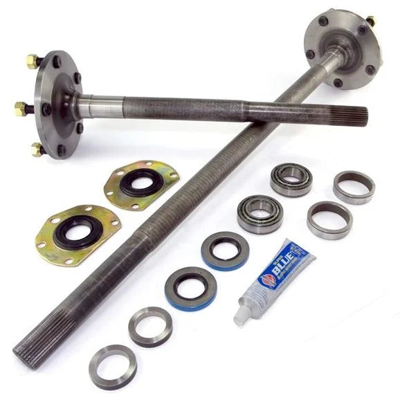 OMIX 16530.22 One Piece Axle Conversion Kit (AMC 20 Quadratrac) for 76-86 Jeep CJ-7