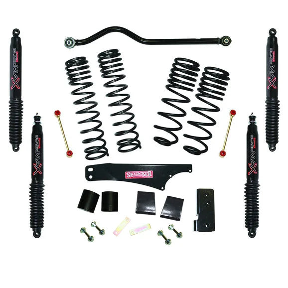 Skyjacker 3.5-4in Dual Rate Long Travel Suspension System with Shocks for 07-18 Wrangler JK 4 Door