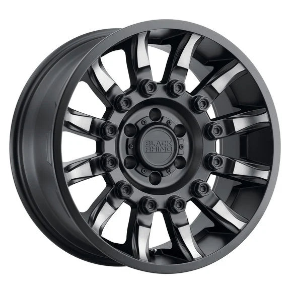 Black Rhino Hard Alloys Mission Wheel for 07-24 Jeep Wrangler JL, JK & Gladiator JT