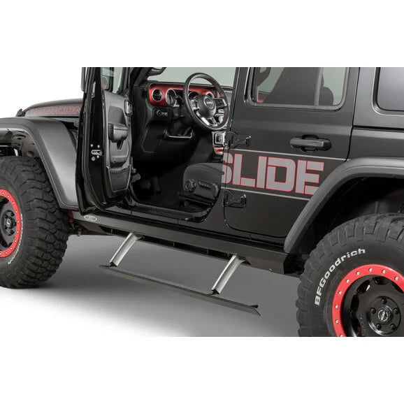 Load image into Gallery viewer, Rock Slide Engineering Gen III Step Sliders for 18-24 Jeep Wrangler JL Unlimited 4-Door
